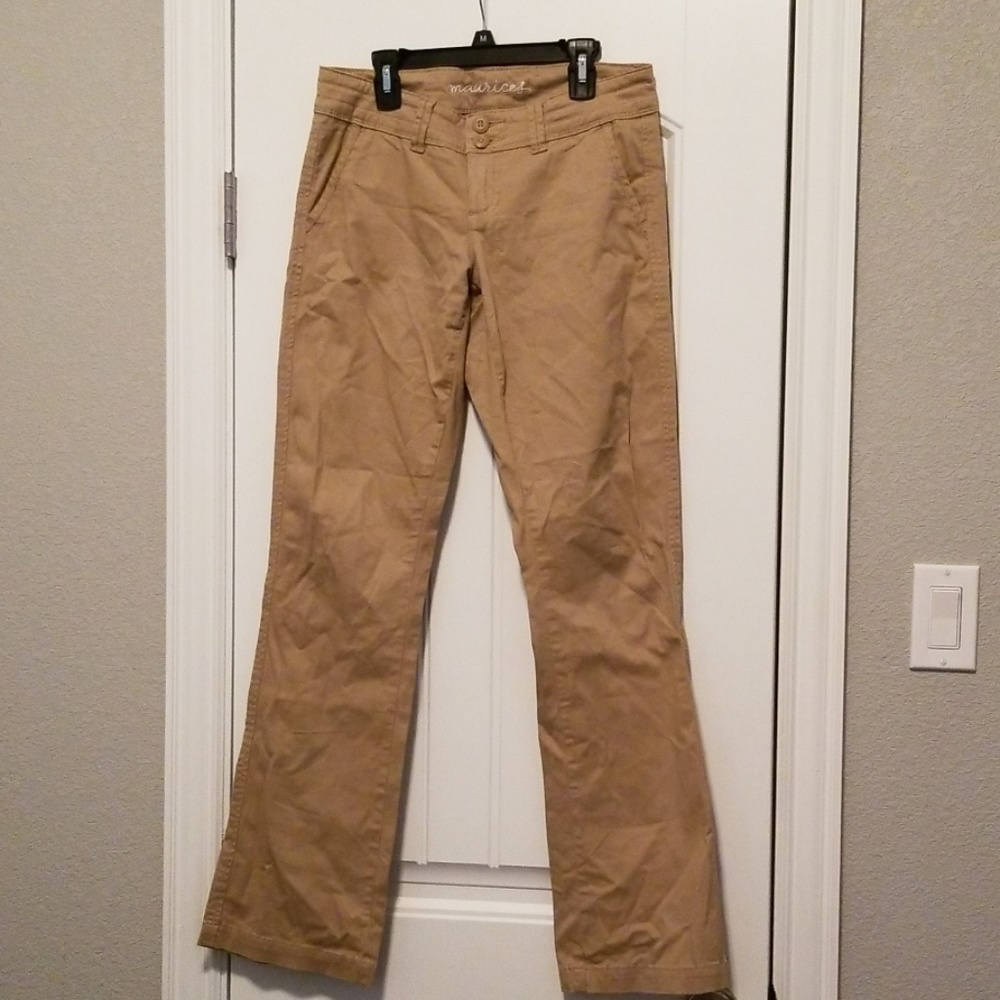 Maurices Khaki Pants Size 2 Short